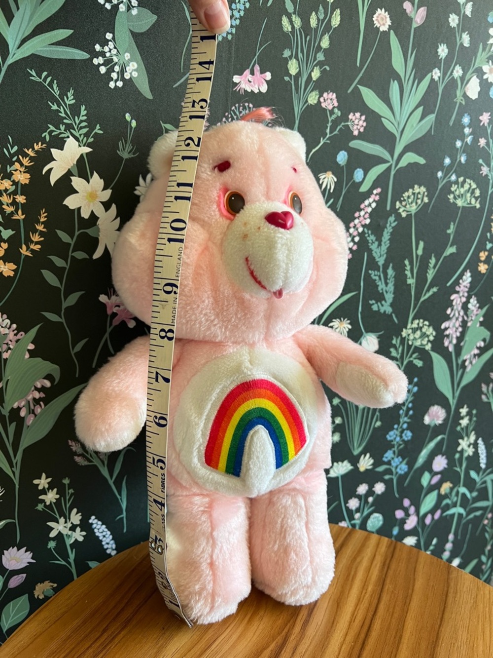 VINTAGE Kenner Care Bears Cheer Bear plush 1980s childhood nostalgia EUC 🌈 - Picture 7 of 14